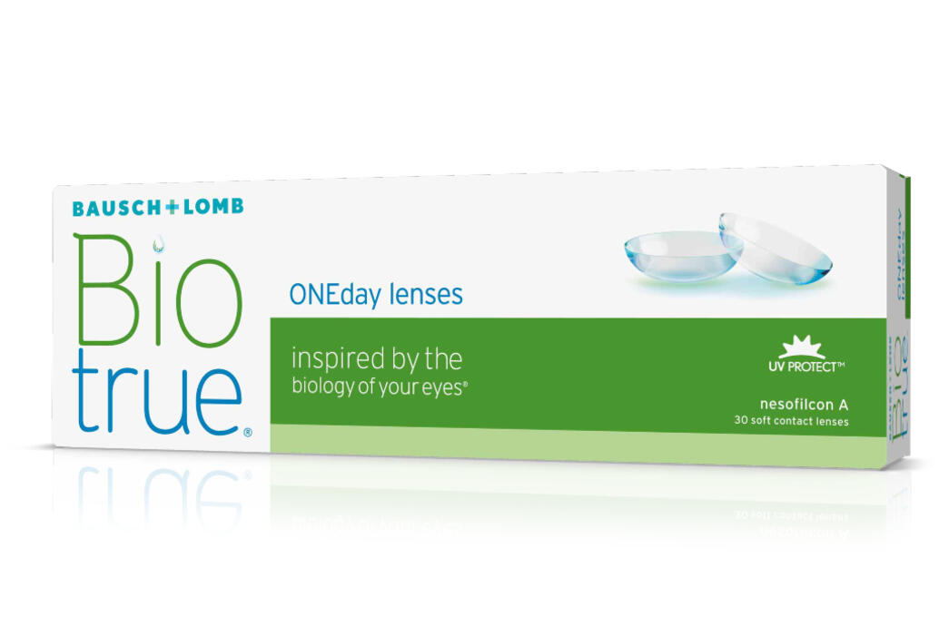 Biotrue ONEday Tageslinsen Sph&auml;risch (30 St&uuml;ck)